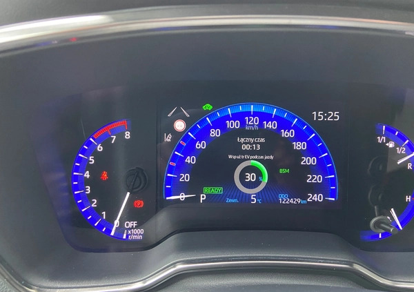 Toyota Corolla cena 92800 przebieg: 122000, rok produkcji 2020 z Chodzież małe 781